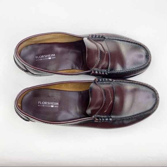 SOLD Florsheim Berkley Moc Toe Penny Loafers - Picture 4 of 9